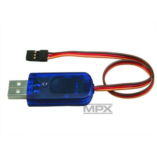 Cordon USB-PC - RX et sondes - Multiplex  - 85149
