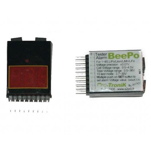 BeePo 8S LiPo testeur et buzzer - A2Pro - 7908