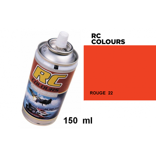 Bombe  RC rouge 150ml - 210.22