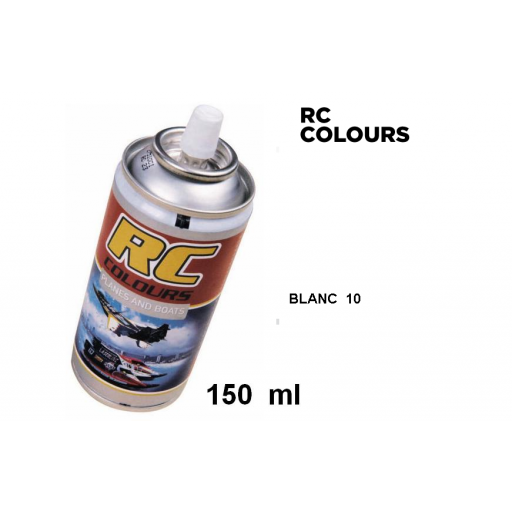 Bombe  RC  blanc 150ML - 210.10