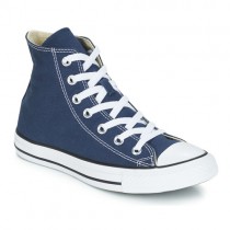 converse montante bleu