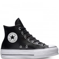 converse noir platform