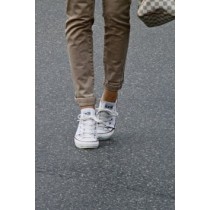 converses blanche basse homme